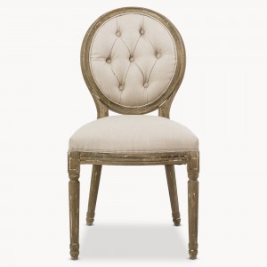 button back chair, dining chair