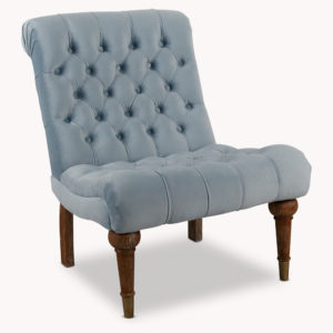Light blue armchair